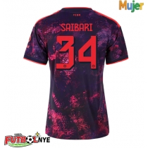 Camiseta Bayern Munich Ismael Saibari #34 Tercera Equipación para mujer 2026-27 manga corta